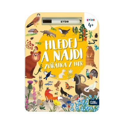 Hledej a najdi: Zvířátka z hor - Kvído Albi Albi