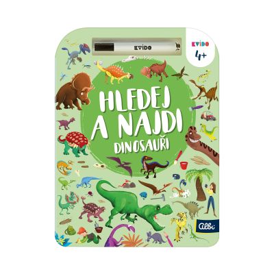 Hledej a najdi: Dinosauři - Kvído Albi Albi