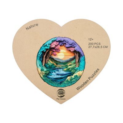 3D dřevěné puzzle - Příroda Albi Albi