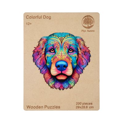 Dřevěné puzzle - Pes Albi Albi