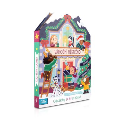 Vánoční městečko - Adventní okénková kniha Albi Albi