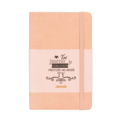 Dárkový journal blok - Nejkrásnější jméno Albi Albi