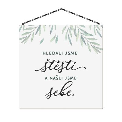 Cedulka - Hledali jsme štěstí Albi Albi