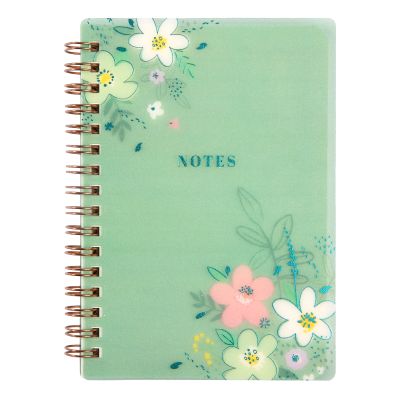 Zelený blok s květinami A6 Albi Albi