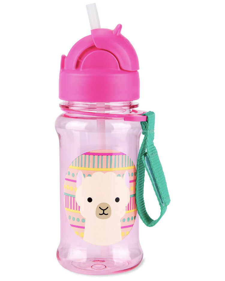 SKIP HOP Zoo tritan Láhev s brčkem 355ml Llama 12m+ Skip Hop