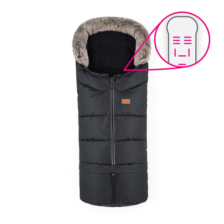 PETITE&MARS Fusak 4v1 Arctic Horizontal Forever Black Petite&Mars