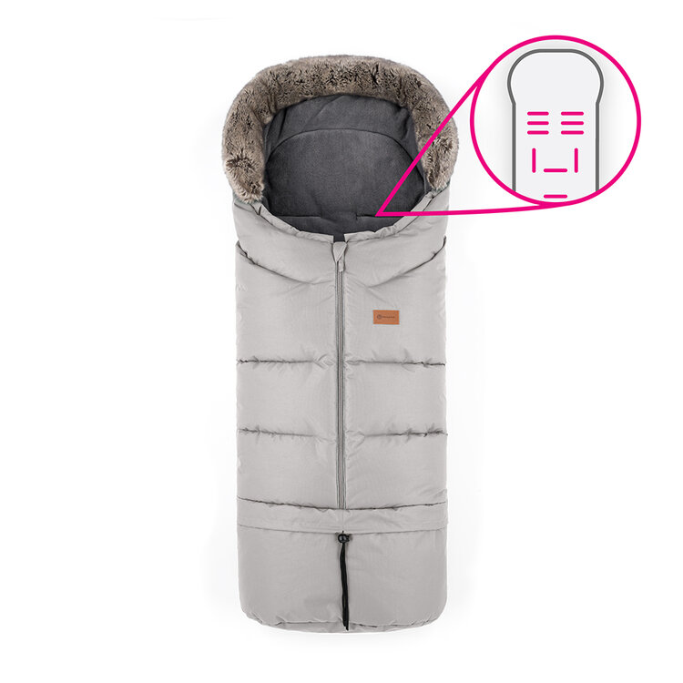 PETITE&MARS Fusak 4v1 Arctic Horizontal Champagne Shower Petite&Mars