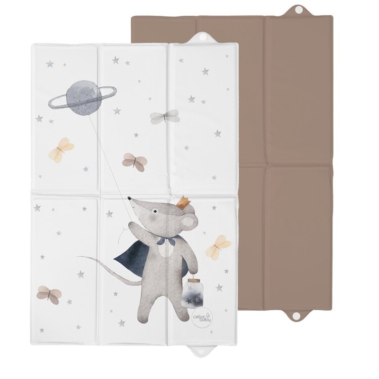 CEBA BABY Podložka přebalovací cestovní (60x40) Basic Cosmic Mouse Ceba