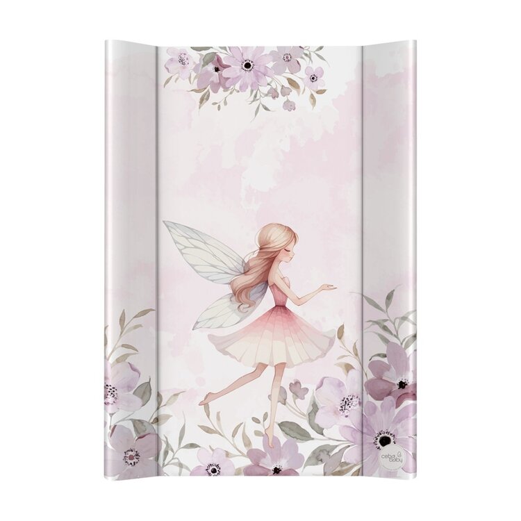 CEBA BABY Podložka přebalovací 2-hranná měkká (50x70) Basic Meadow Fairy Ceba
