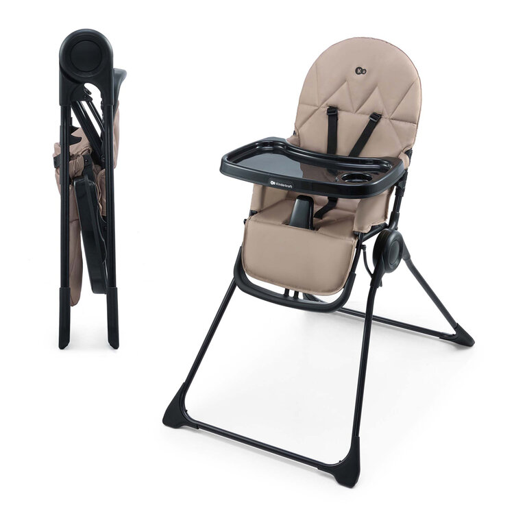 KINDERKRAFT Židlička jídelní Binci Beige Kinderkraft