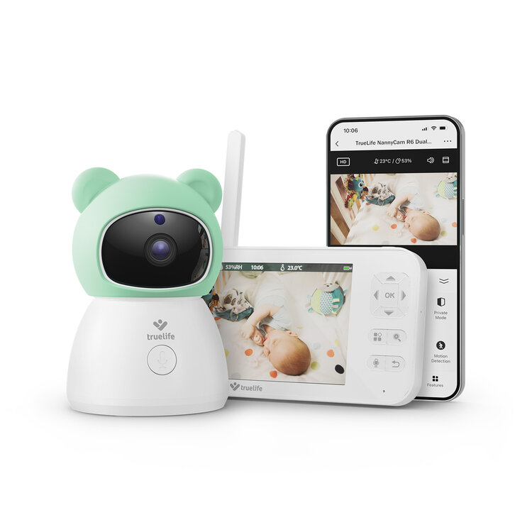 TRUELIFE Videochůvička digitální NannyCam R6 Dual Smart TrueLife