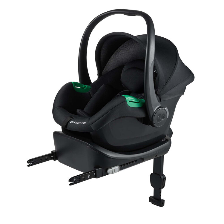 KINDERKRAFT Autosedačka Mink Pro 2 i-size (0-13 kg) a základna Mink FX 2 Black Kinderkraft