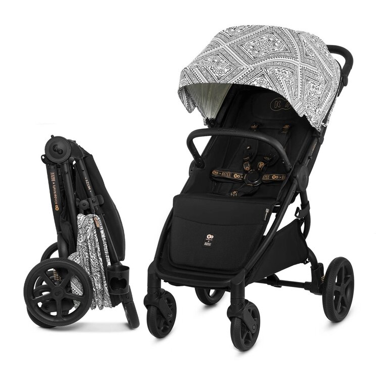 KINDERKRAFT Kočárek sportovní Mitzy Lunar Black Bizuu Kinderkraft