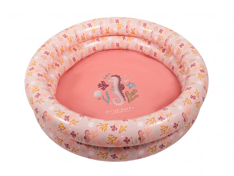 LITTLE DUTCH Bazének nafukovací 80 cm Ocean Dreams Pink Little Dutch