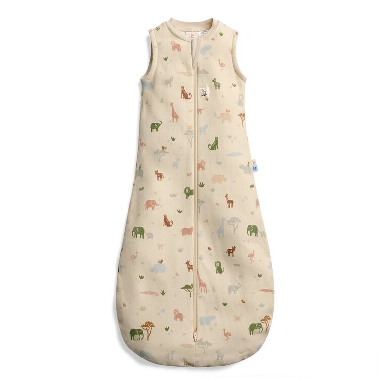 ERGOPOUCH Vak na spaní organická bavlna Jersey Savannah 8-24 m