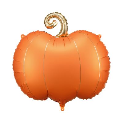 Balónek fóliový Dýně oranžová se zlatým stonkem Albi Albi