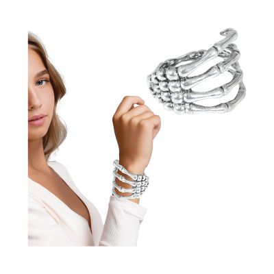 Náramek Ruka kostlivce stříbrný Albi Albi