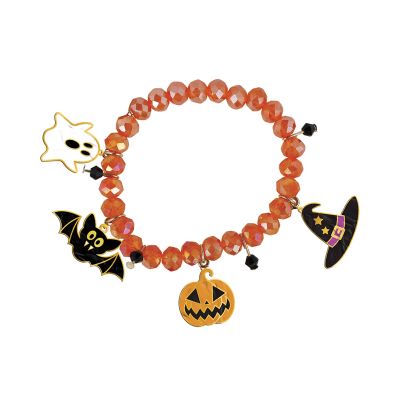 Náramek Halloween oranžový Albi Albi