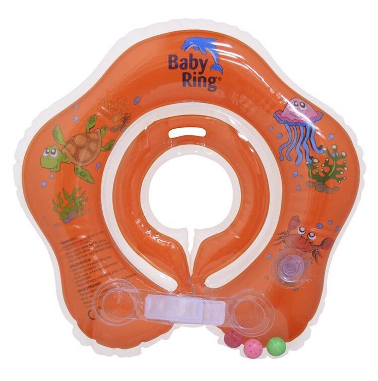 BABY RING 0-24 m oranžový BABYRING