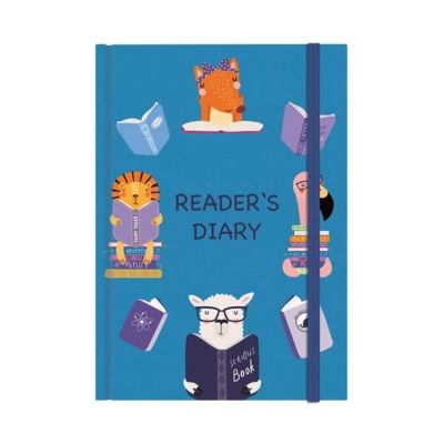 Čtenářský deník - modrý Albi Albi