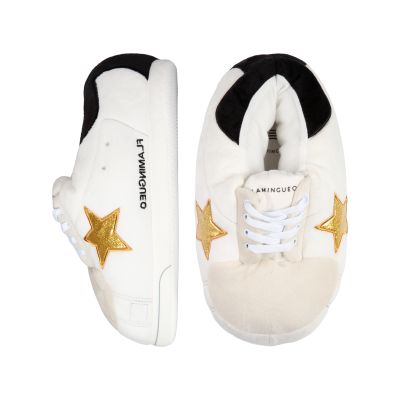 Bílé Sneakers bačkory se hvězdou Albi Albi