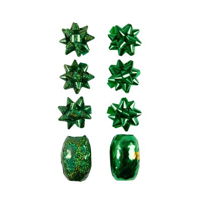 Set kokard a stuh - Zelený Albi Albi