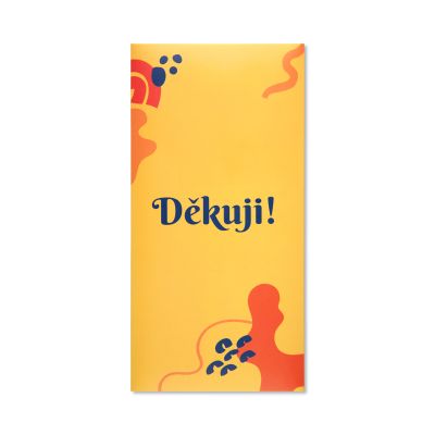 Mléčná čokoláda - Děkuji Albi Albi