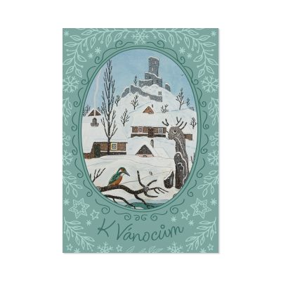 Vánoční přání Josef Lada - Ledňáček Albi Albi