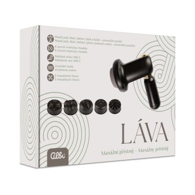 Luxusní masážní pistole Láva Albi Albi