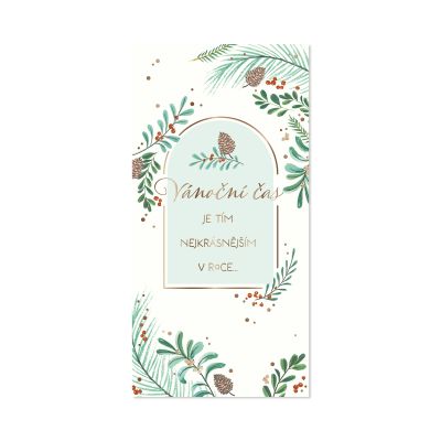 Vánoční obálka na peníze - Výklenek Albi Albi