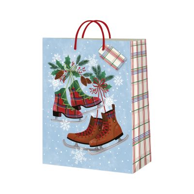 Dárková taška velká - Brusle (26 × 12