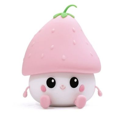 Dětská silikonová lampička - Růžová jahoda Albi Albi