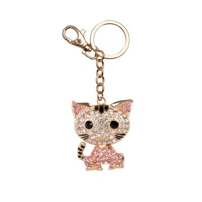 Klíčenka - Růžová kočka Albi Albi