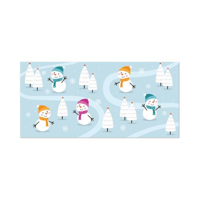 Vánoční obálka na peníze - Sněhuláci Albi Albi