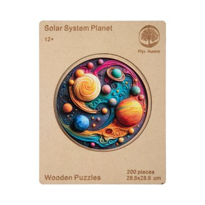 3D dřevěné puzzle - Vesmír Albi Albi