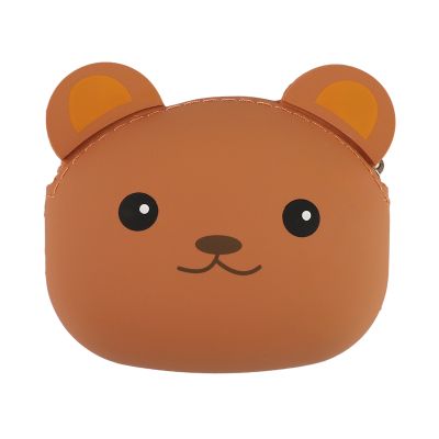 Silikonová peněženka - Hnědý medvěd Albi Albi