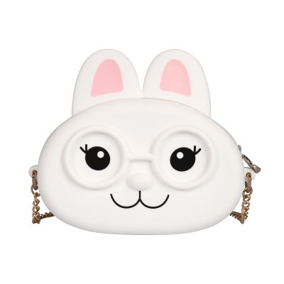 Silikonová kabelka - Bílý králík Albi Albi