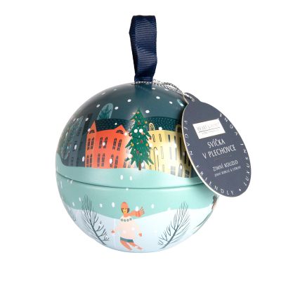 Svíčka v plechovce - Zimní kouzlo Albi Albi