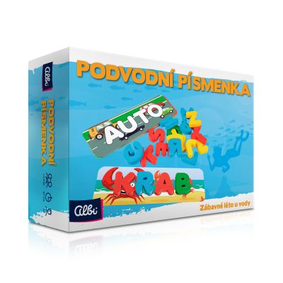 Podvodní písmenka Albi Albi