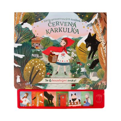 Červená Karkulka - Zvuková 3D kniha Albi Albi