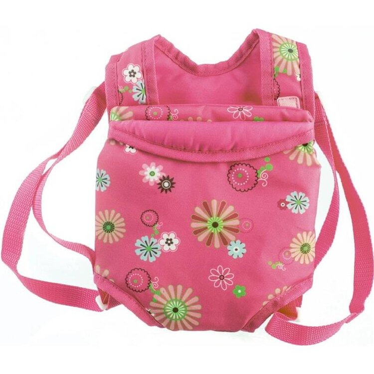 TEDDIES Nosítko klokanka látková pro miminka/panenky 29x20 cm v sáčku Teddies