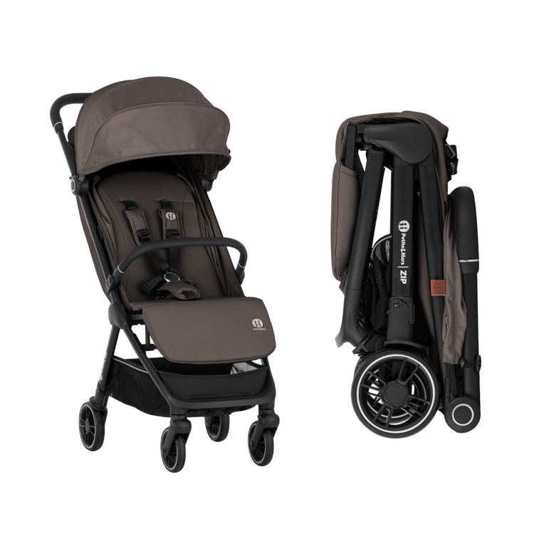 PETITE&MARS Kočárek sportovní Zip Creamy Cocoa Petite&Mars