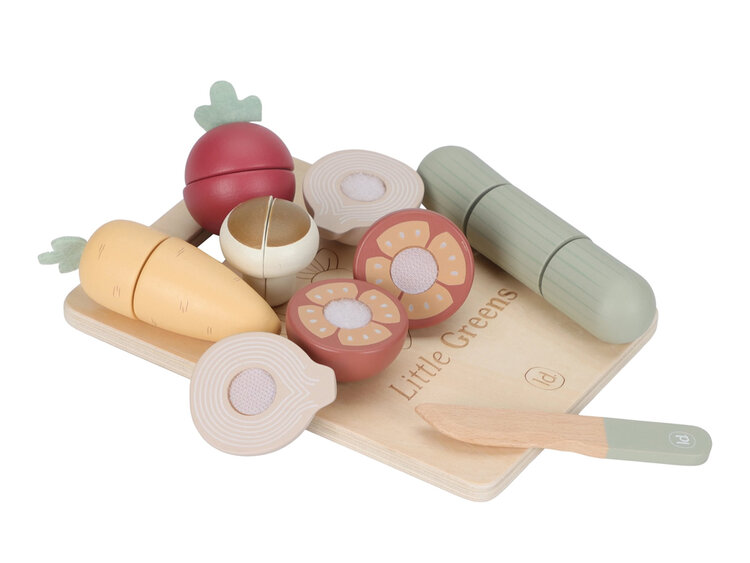 LITTLE DUTCH Krájecí zelenina dřevěná Little Dutch