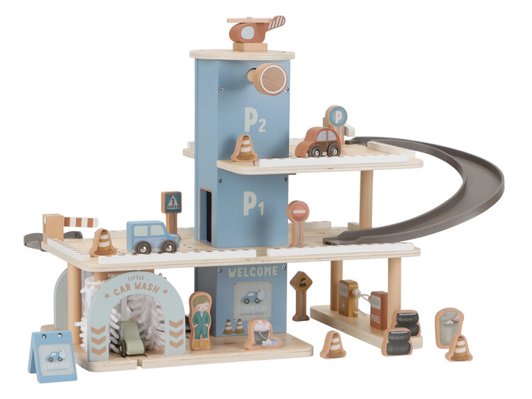 LITTLE DUTCH Garáž dřevěná Little Dutch