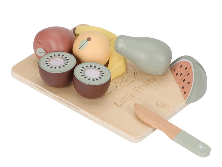 LITTLE DUTCH Krájecí ovoce dřevěné Little Dutch