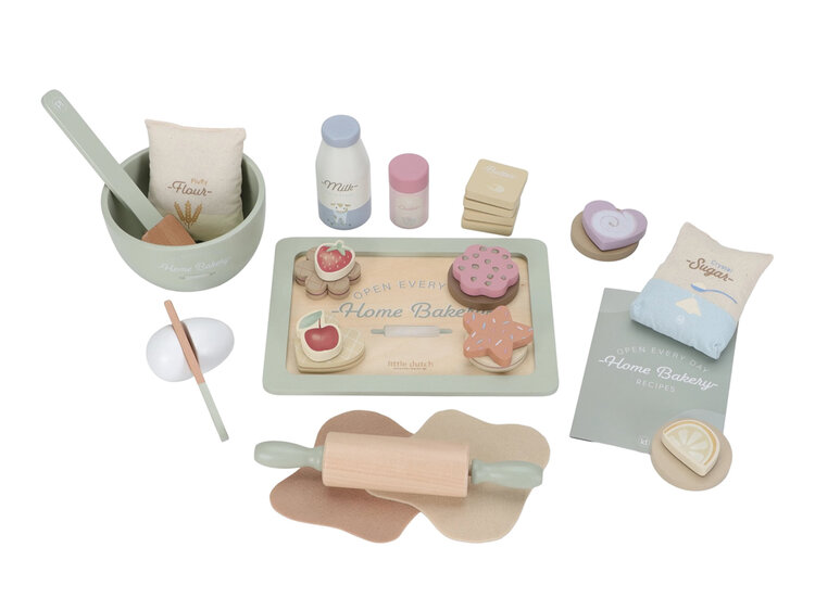 LITTLE DUTCH Sada na pečení dřevěná Little Dutch