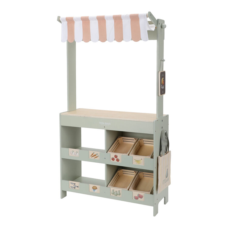 LITTLE DUTCH Stánek prodejní s doplňky dřevěný Little Dutch