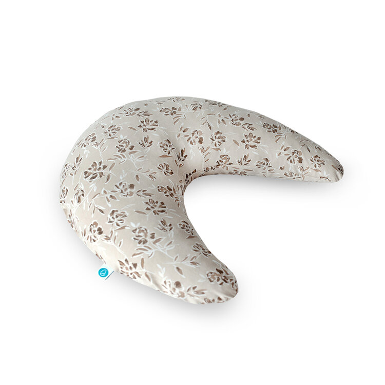 CEBA BABY Polštář kojicí HUGGY (150x60x37) Basic Žerzej Flower Field Ceba