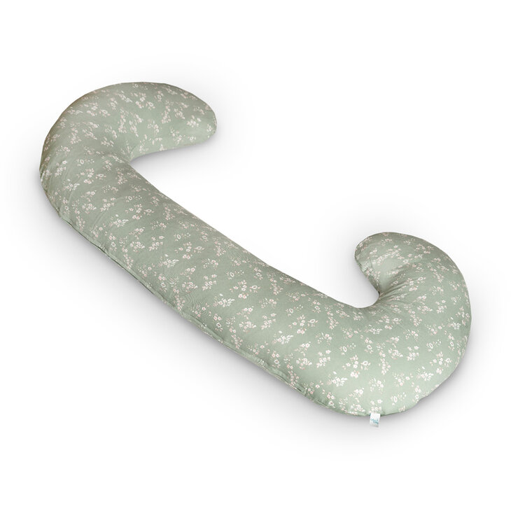 CEBA BABY Polštář kojicí Cebuška PHYSIO Duo Žerzej Green Meadow 300 cm Ceba