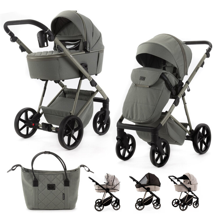 ADAMEX Kočárek kombinovaný Delta Natura Salvia Adamex